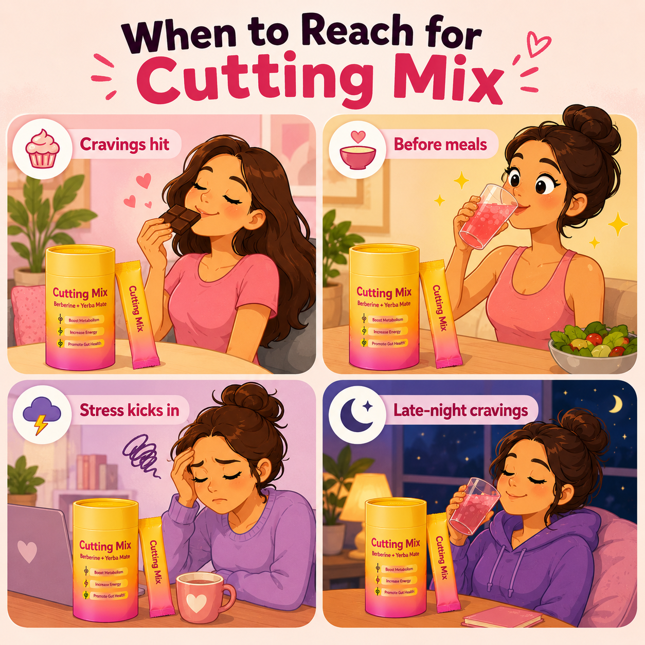 Cutting Drink Mix | Daily Craving & Metabolism Support