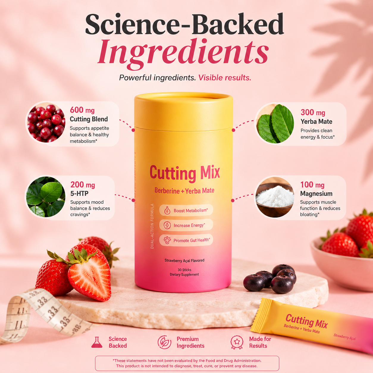 Cutting Drink Mix | Daily Craving & Metabolism Support